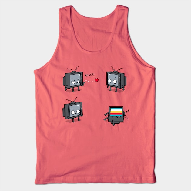 No Signal Found! Tank Top by Raffiti